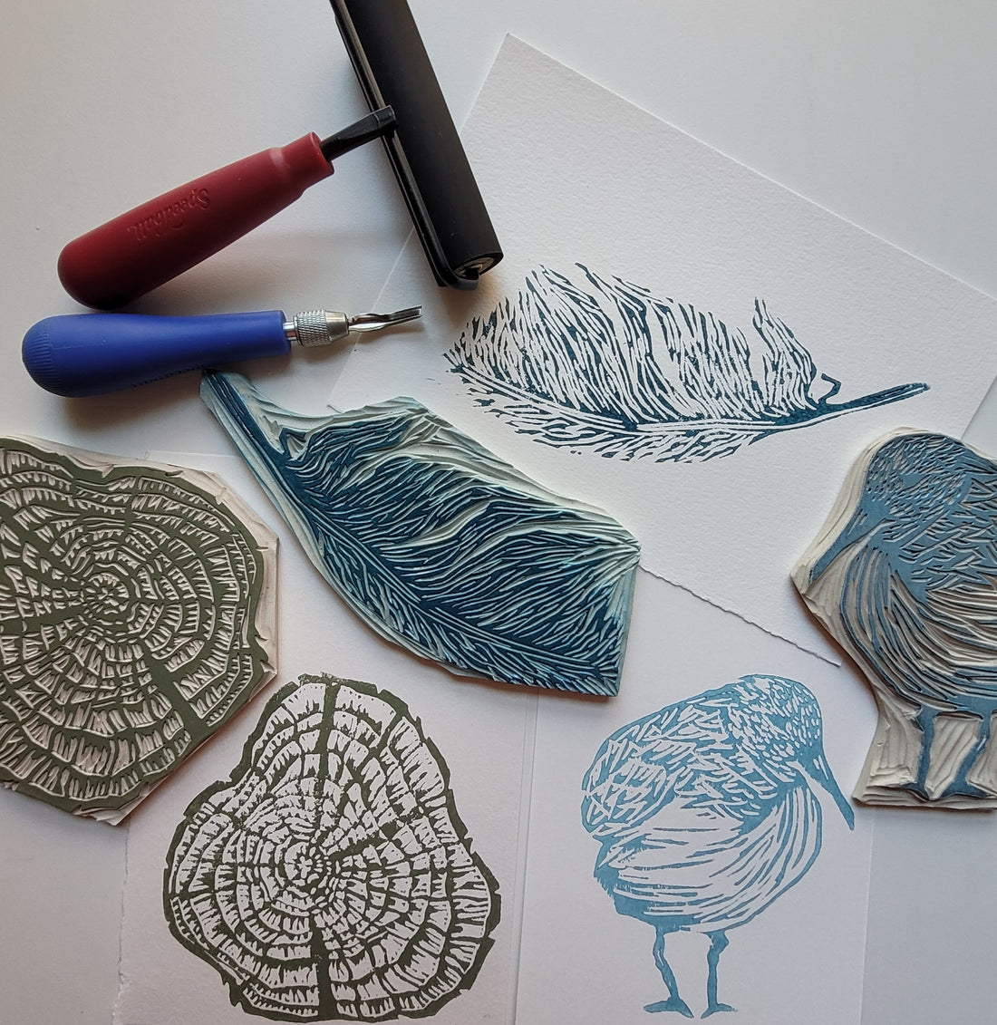 Printmaking without a Press Beginners Class
