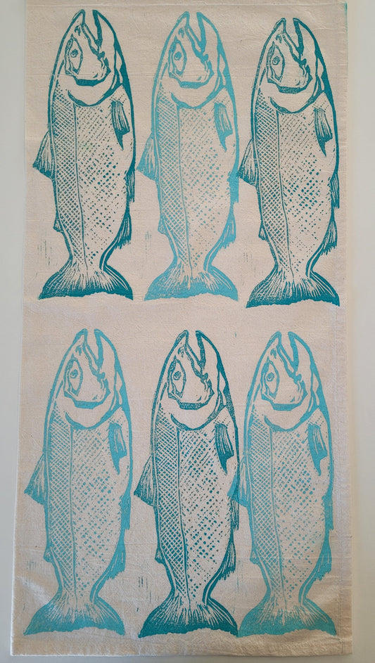 Tea Towel School of Fish